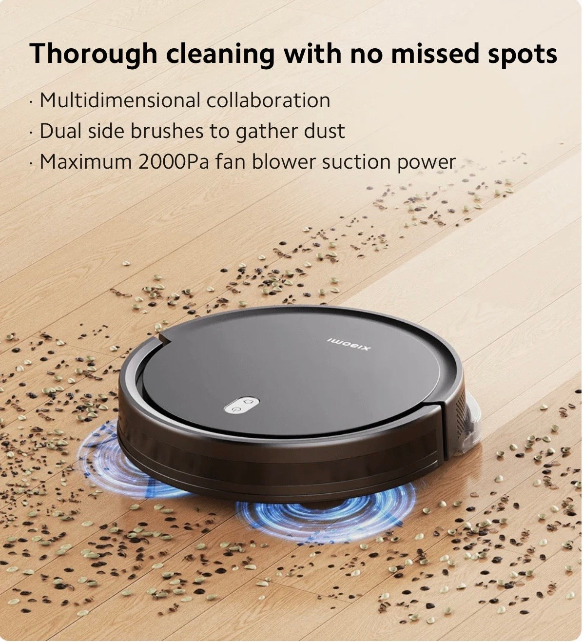 اكتشف😱 جهاز التنظيف🧽✨ الجديد🤖 من  Xiaomi Robot Vacuum E5