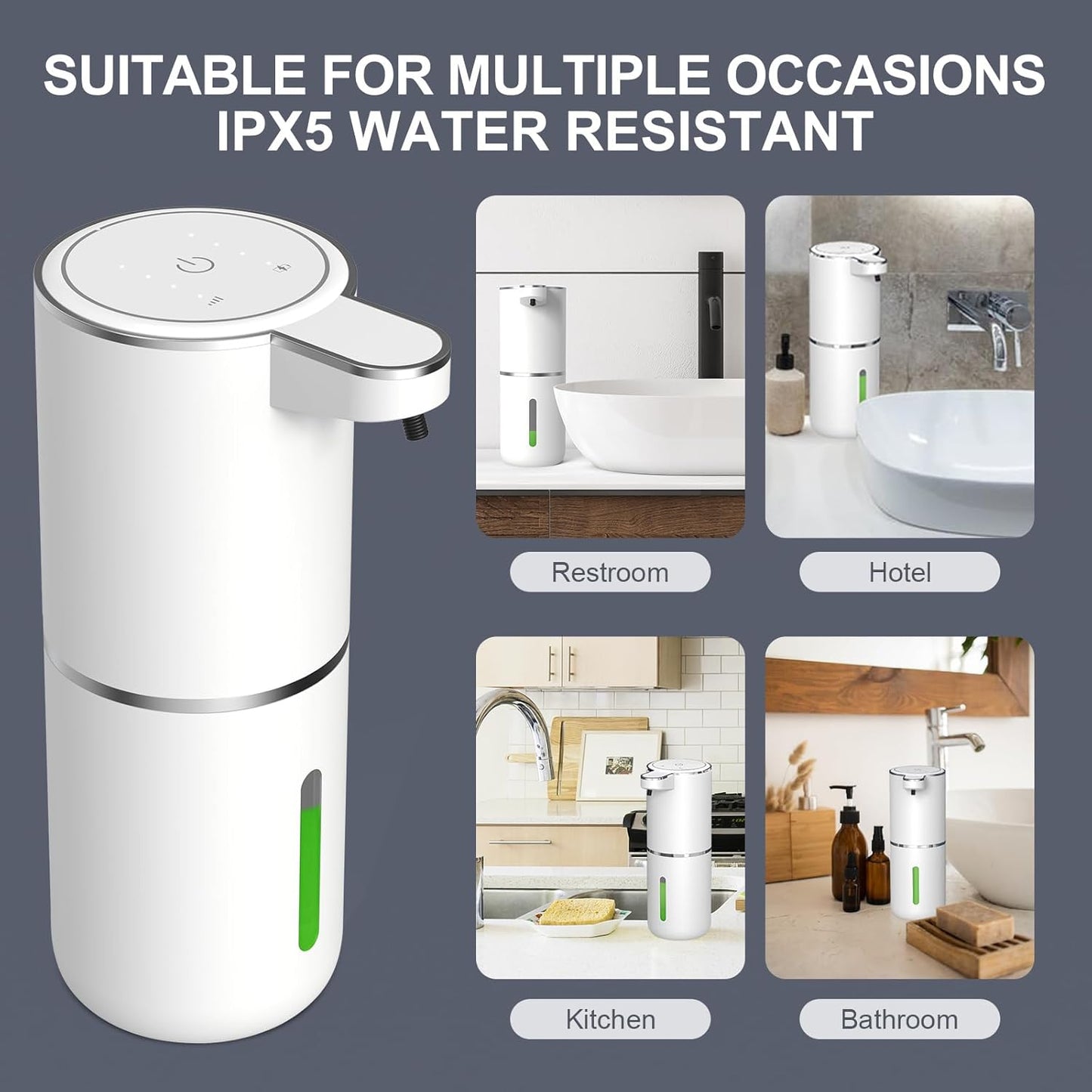 اكتشف موزع الصابون الاتوماتيكي الذكي