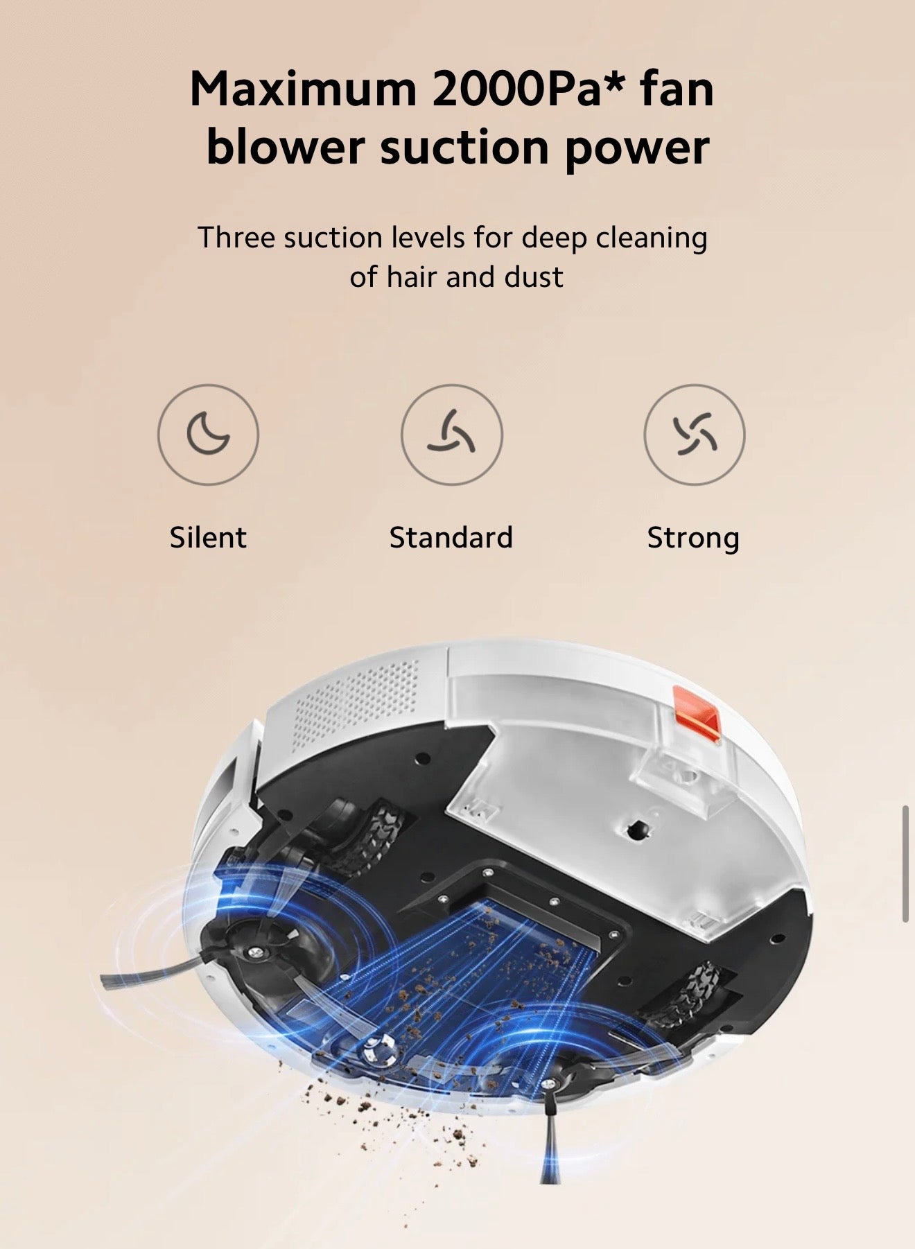 اكتشف😱 جهاز التنظيف🧽✨ الجديد🤖 من  Xiaomi Robot Vacuum E5