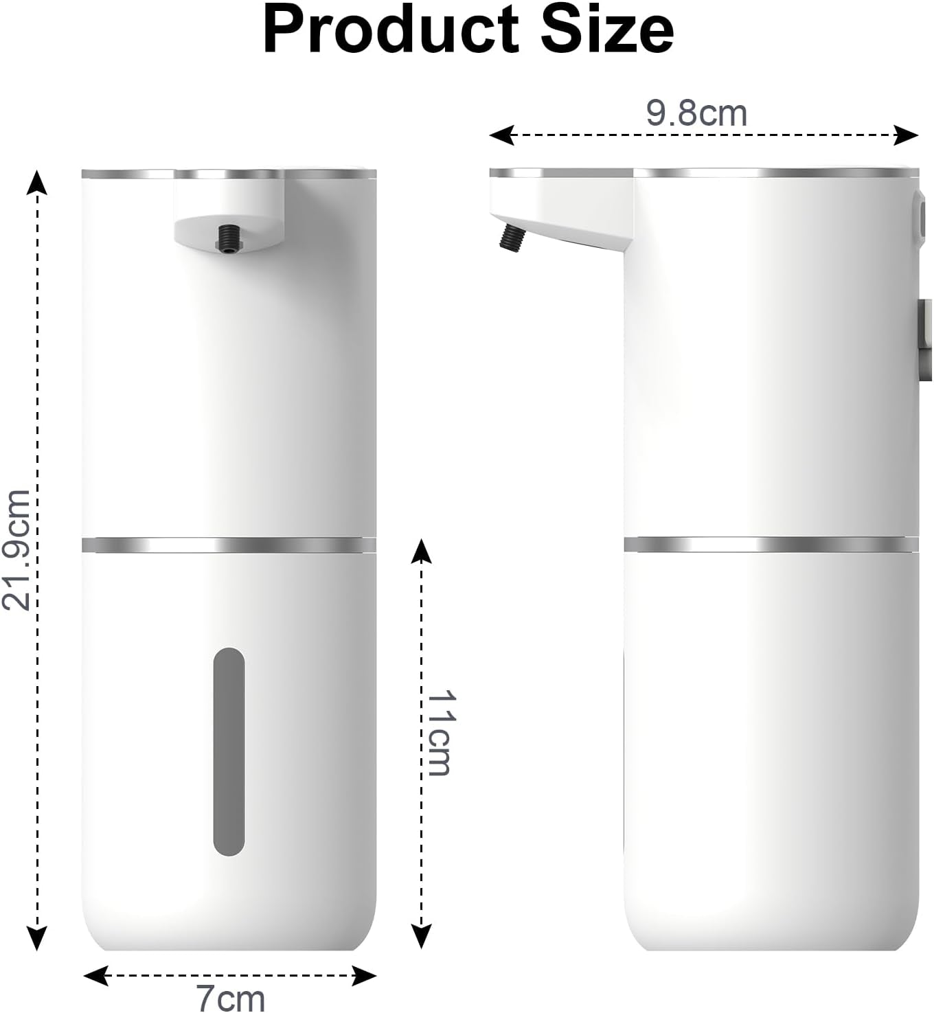 اكتشف موزع الصابون الاتوماتيكي الذكي